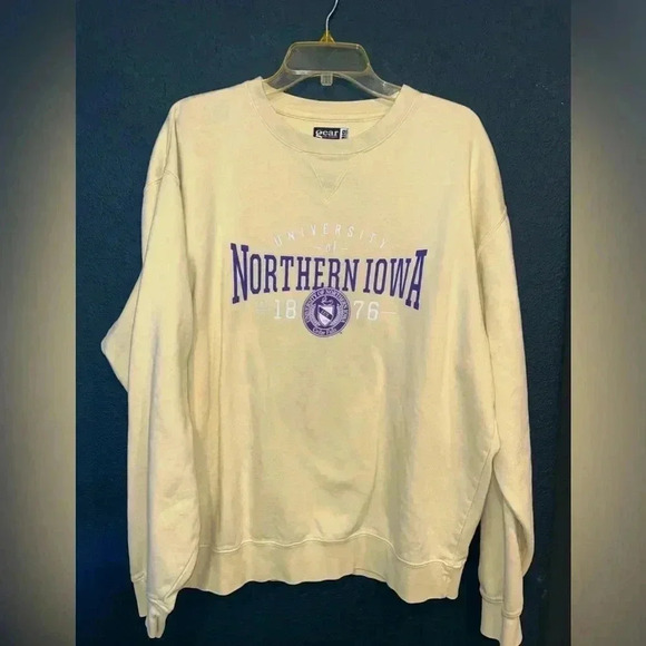 University of Northern Iowa vintage crewneck sz XL UNISEX - Picture 1 of 3